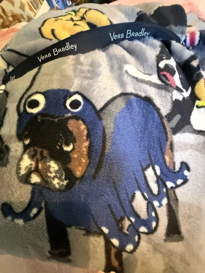 Nuevo En Embalaje Vera Bradley HOWL-O-WEEN Lanzamiento HALLOWEEN DOGS Edición Limitada Foto 4 de 4