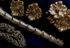 $28 Goldette, TRIFARI, Art Co Vintage Jewelry Lot
