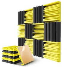 12 Pack Acoustic Foam Panels for Walls, 12" x 12" x 2" Soundproof Wall Panels...