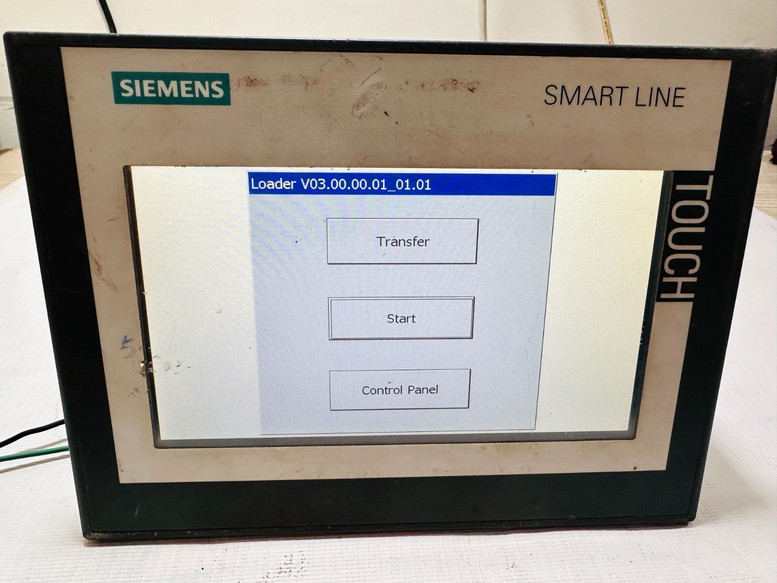 SIEMENS 6AV6 648-0CC11-3AX0 SMART LINE 700 IE V3 TOUCH PENNEL 6AV66480CC113AX0