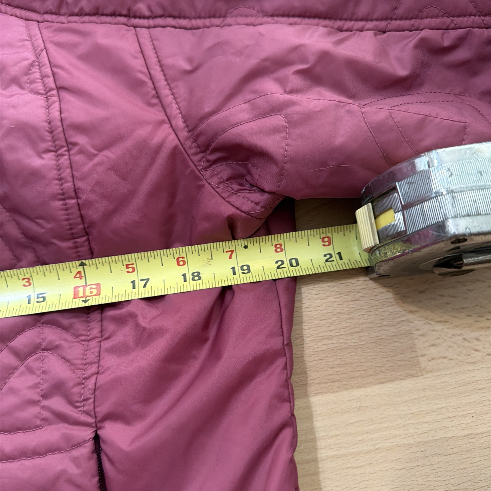 Nike ACG Jacket Women L Pink Outer Layer 2 Puffer Down Full Zip Ski Winter Snow image 9