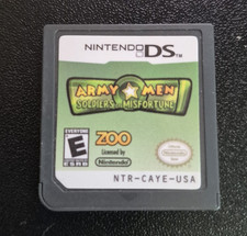Army Men Soldiers Of Misfortune Nintendo DS Free Ship