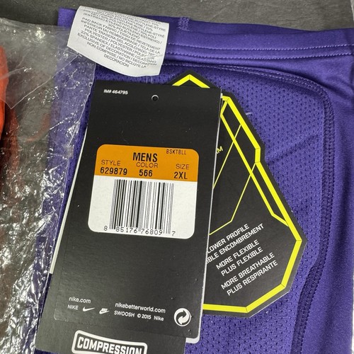 Nike Pro Combat Hyperstrong Elite Compression Shin Sleeve 4 Stück Größe XL 2XL - Bild 3 von 8