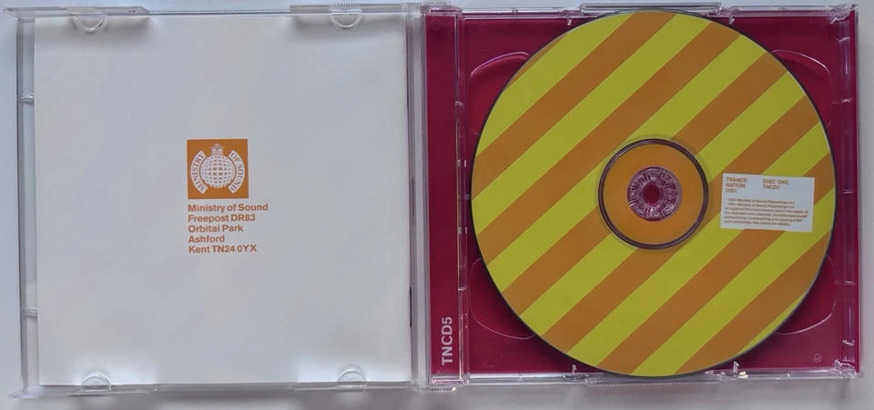 TRANCE NATION 2001 | Ferry Corsten System F |  Ministry of Sound  | 2 CD | - Bild 4 von 4