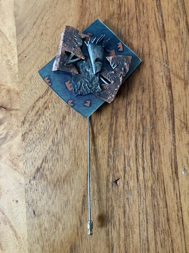 Bruce Metcalf Brooch, Signed, 1985, Contemporary Jewelry, Great Condition
