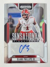 2025 Panini Prizm Draft Picks Sensational Signatures - Clark Phillips III SS-CPS