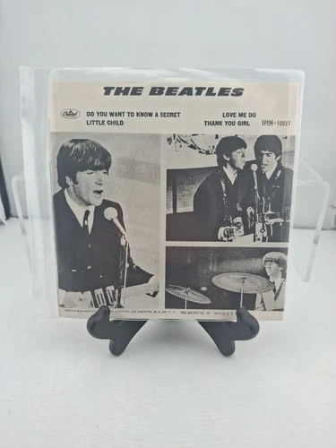 The Beatles Do You Want To Know A Secrect, Love Me Do +2 EP 7'  w/Pic MEXICO