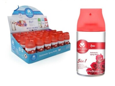 x 24 Stück Deodorant Spray Raumdüfte Rosen für AIR WICK/Glade Idee