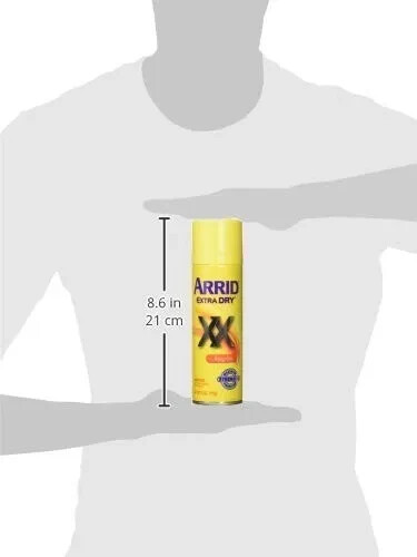 3 Packungen Arrid Extra Dry Regular Aeresol Antitranspirant Deodorant Spray 6 Unzen - Bild 7 von 7