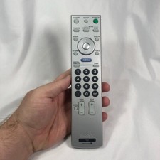Sony RM-YD012 TV Replacement Remote Control Original OEM Silver - TESTED WORKING