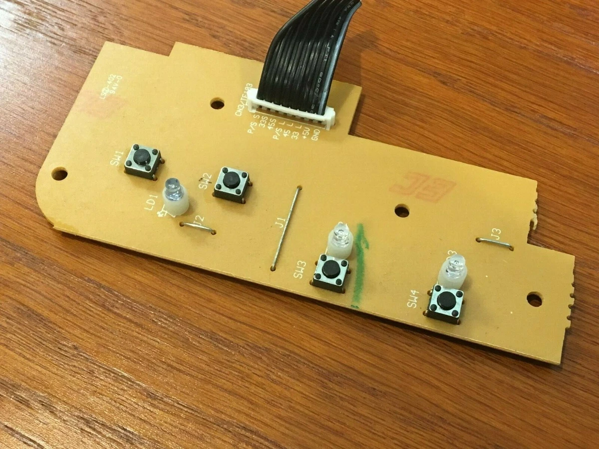 Gemini TT02 Turntable Parts - Controls Circuit Board
