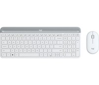 Logitech Wireless Keyboard+Mouse MK470 White Retail 920-009189 (5099206086456)