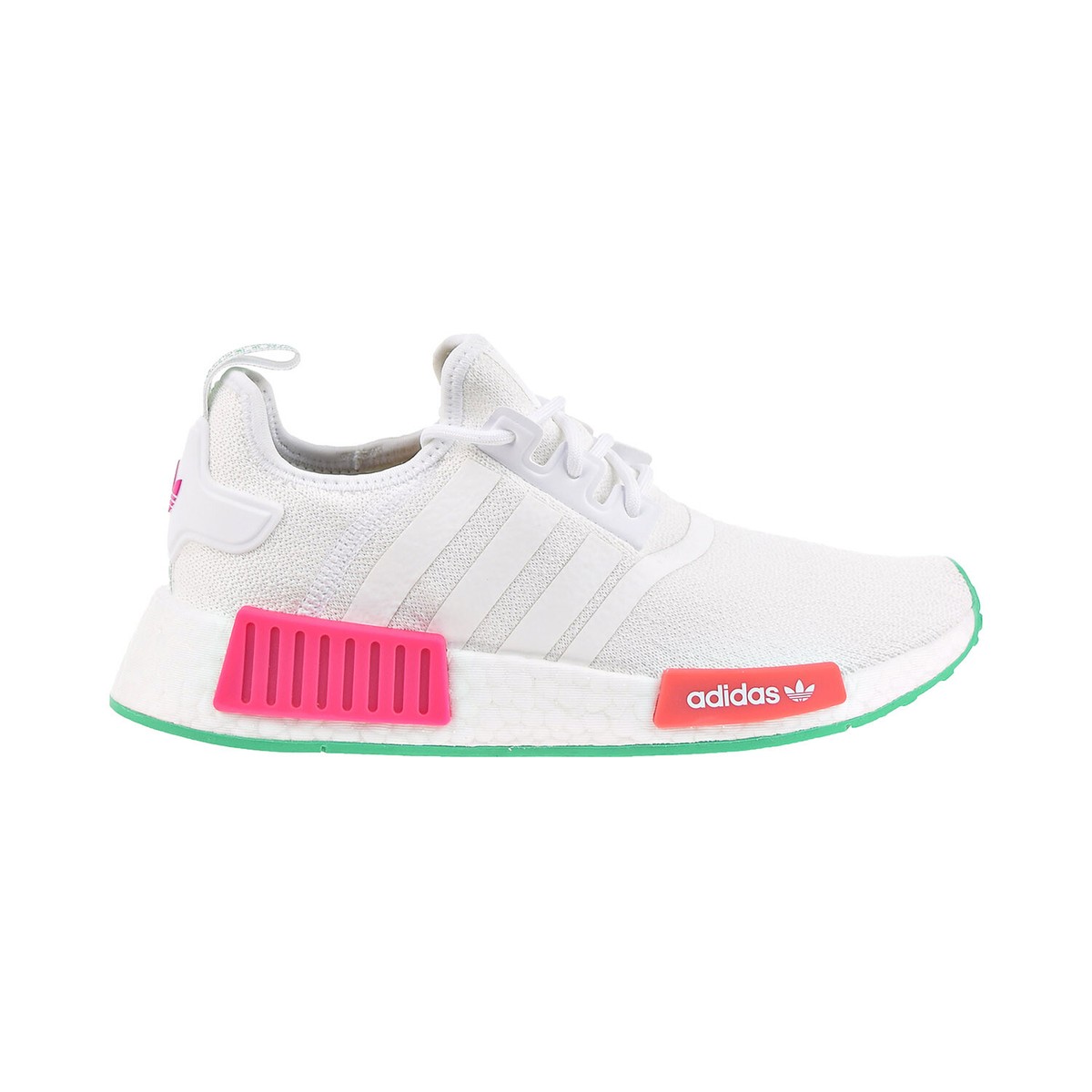 Adidas Originals NMD_R1 Women's Shoes White/Hi-Res Green