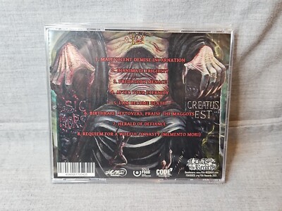 Malevolent Demise Incarnation by Rapture (CD, 2022) New FDA155CD