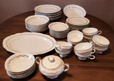 EMPRESS CHINA 51 pc Set SERVES 8 / 5 PC Per SETTING ~ lot t288 REDUCED