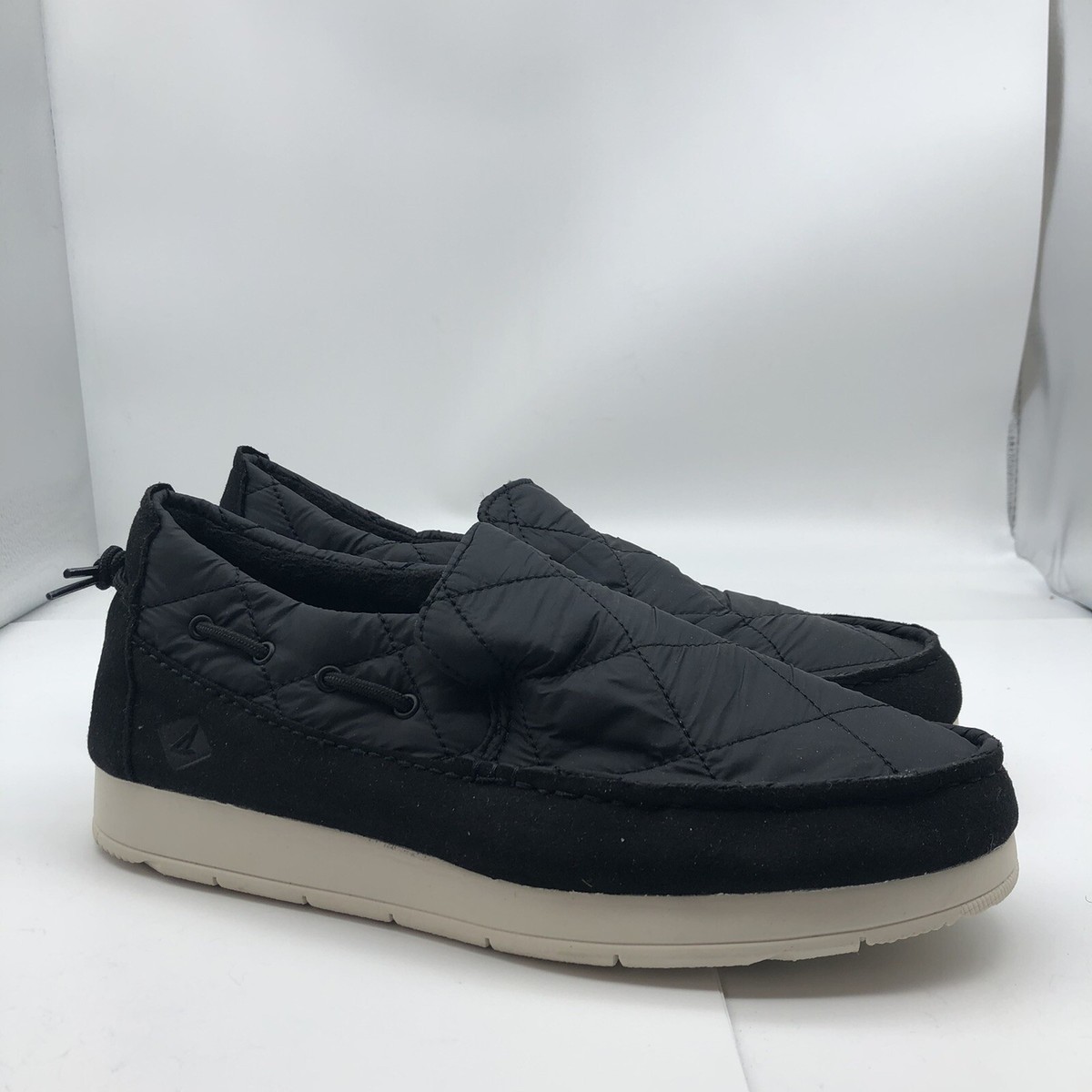 Sperry Moc Sider Puffer Nylon Slipper Shoes Men