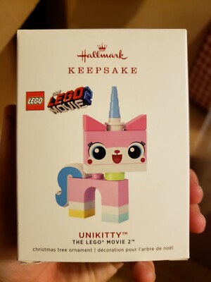 2019 Hallmark Keepsake The Lego Movie Unikitty Ornament NIB