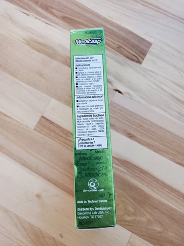 Medicasp Original Strength Coal Tar Gel Anti-Dandruff Medicated Shampoo 6 Oz - 第 5/5 張圖片