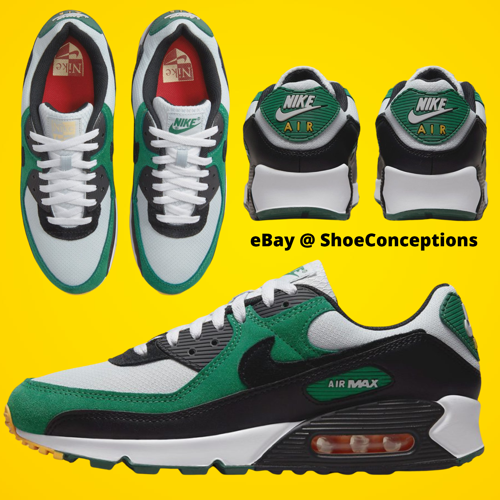 green yellow air max