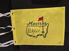 Phil Mickelson SIGNED Undated Masters Golf Flag Augusta PSA/DNA Authenticated
