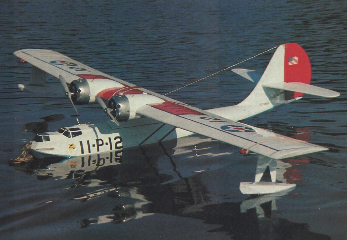 1/18 Scale American Consolidated PBY-2 Plans, Templates