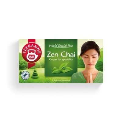Teekanne ZEN CHAI Tea - 20 tea bags- Made in Austria -DAMAGED box-FREE SHIPPING