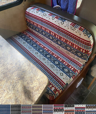 Fits Thor HurricaneMotorhome RV Dinette Cushion Cover Sofa Bench Cover  Aztec