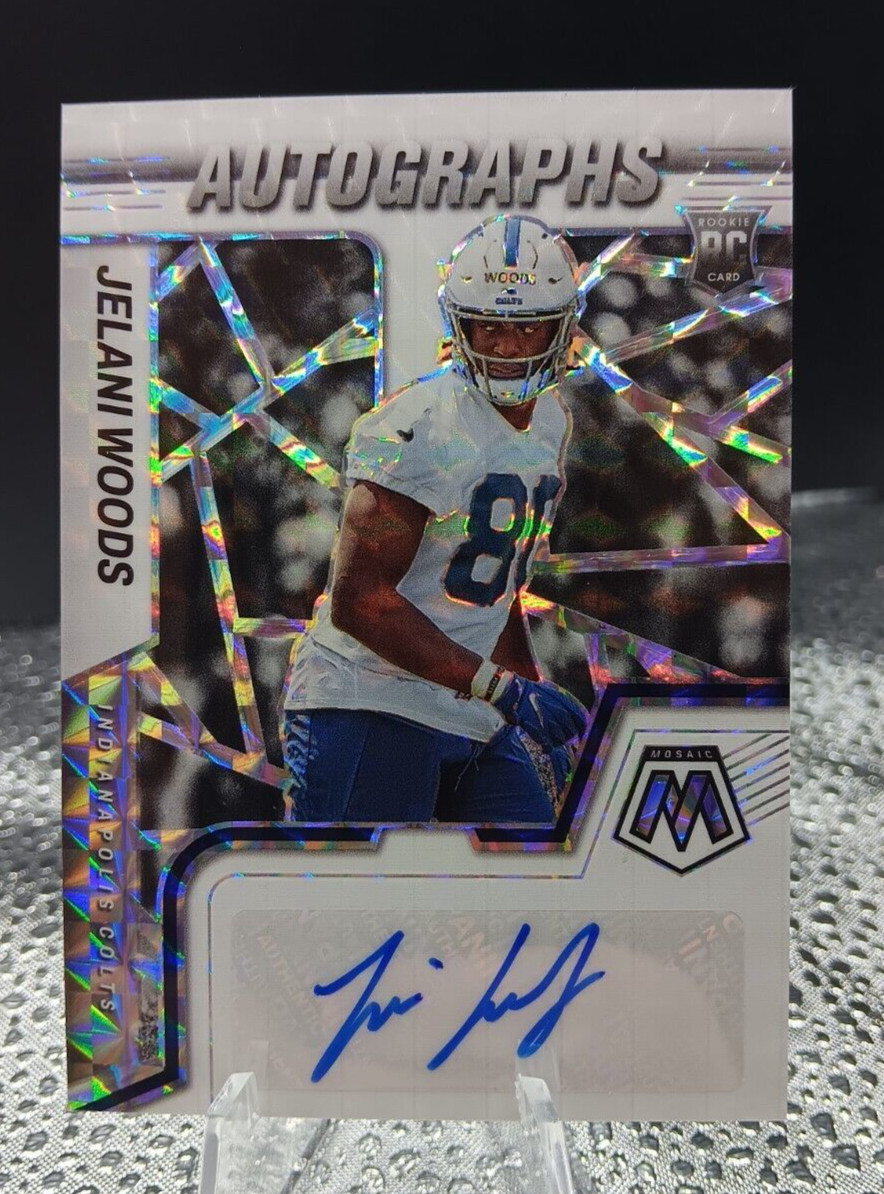 Jelani Woods Panini Mosaic Rookie Autograph Mosaic #RAMJWO Base