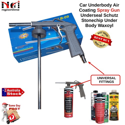 UNDERBODY STONECHIP GUARD SPRAY GUN PUTTY SEALER PRIMER COATING SCHUTZ