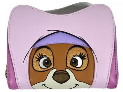 Loungefly Disney Robin Hood Maid Marion Zip Around Wallet NWT