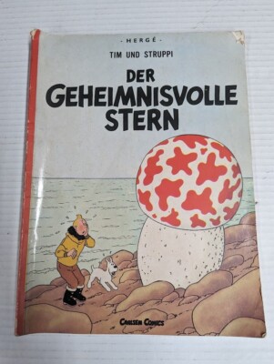 Herge Tim und Struppi 09. Der geheimnisvolle Stern Carlsen Comics Book