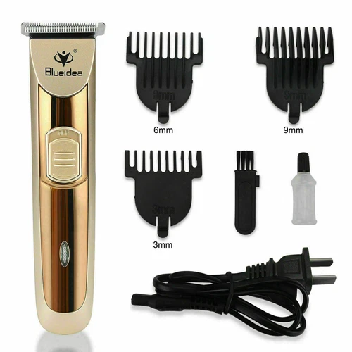 Rechargeable Electric Men Hair Clipper Shaver Trimmer Razor haircut Grooming Kit - Picture 2 of 7