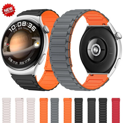 Silikon Magnet Armband 22mm für Huami Amazfit/Xiaomi/Redmi Smartwatch Uhrenband