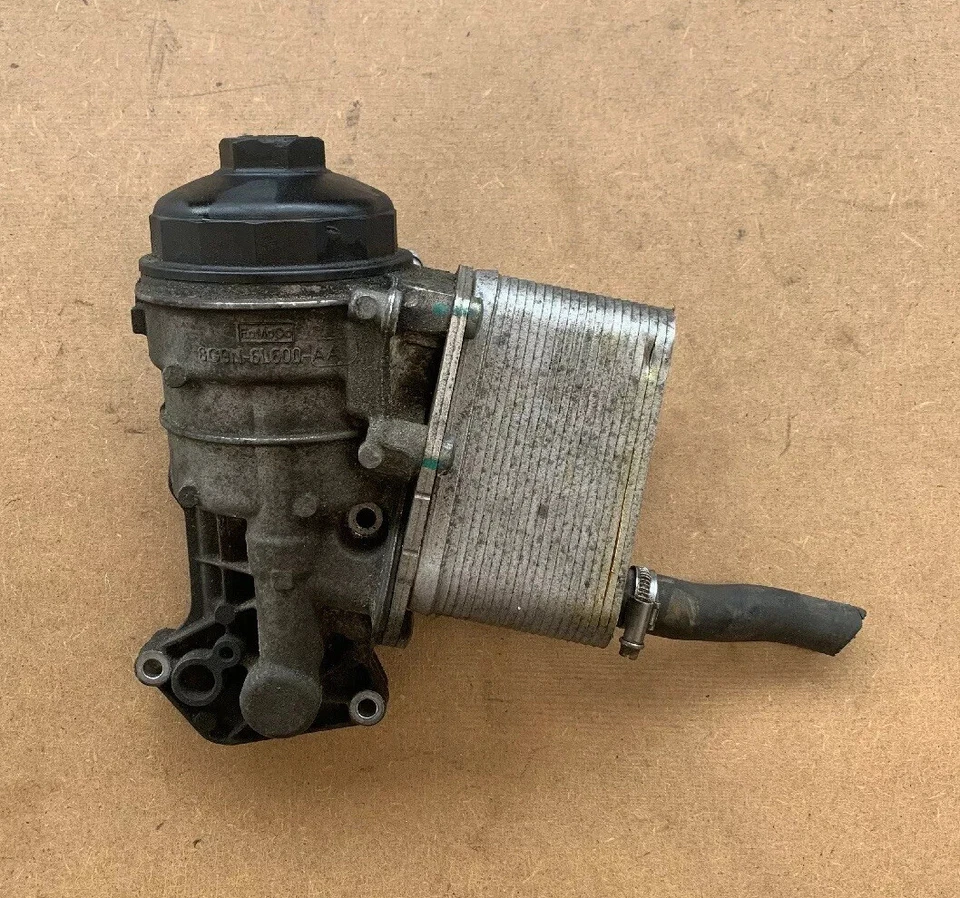 Carcasa filtro aceite Volvo S80 XC90 XC70 2009-2014 3,2 L 3,0 L 8G9N6L600 OEM Foto 2 de 4