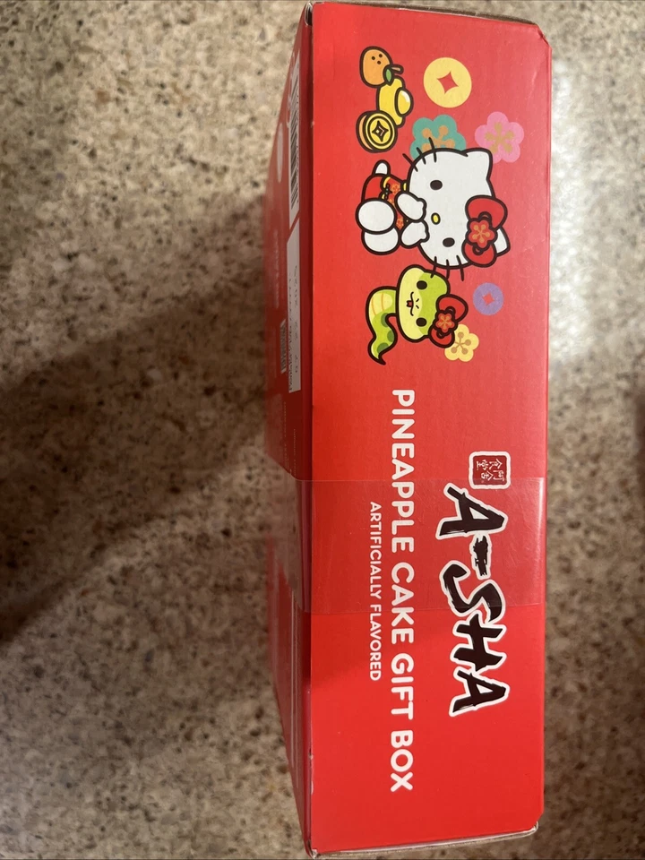 Hello Kitty и друзья ананасовый торт подарочная коробка лунный Новый год - Изображение 2 из 3