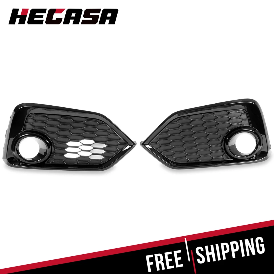 For 2017-2019 Honda Civic Hatchback Si EX Fog Light Lamp Cover 17-19 LH & RH DOT - Image 3 of 4