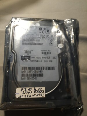 NEW, 540-6602-01, SUN 146gb 10K SCSI Disk Drive, 390-0253-02,  W:60days