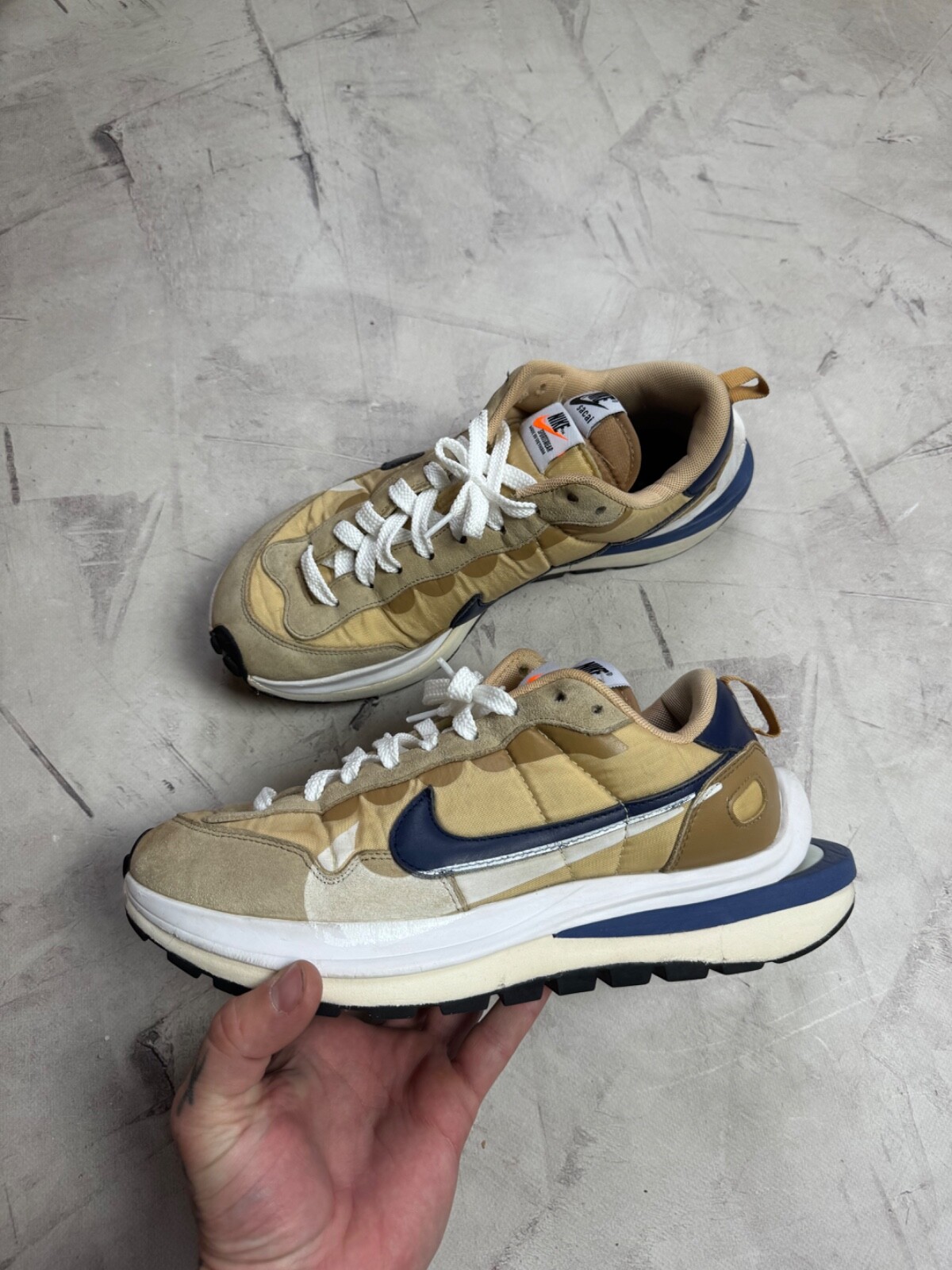 SACAI X NIKE Nike Sacai Vaporwaffle sneakers mimetiche 9us