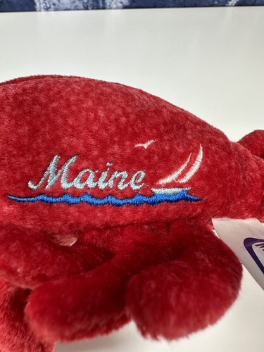 Mary Meyer Plush Embroidered Maine Souvenir Stuffed Animal Red Lobster 1997 VTG - Picture 8 of 11