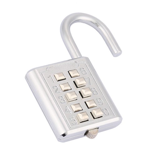 5 Digit Combination Padlock Zinc Alloy Password Lock for Door School Gym Fence - Picture 4 of 7