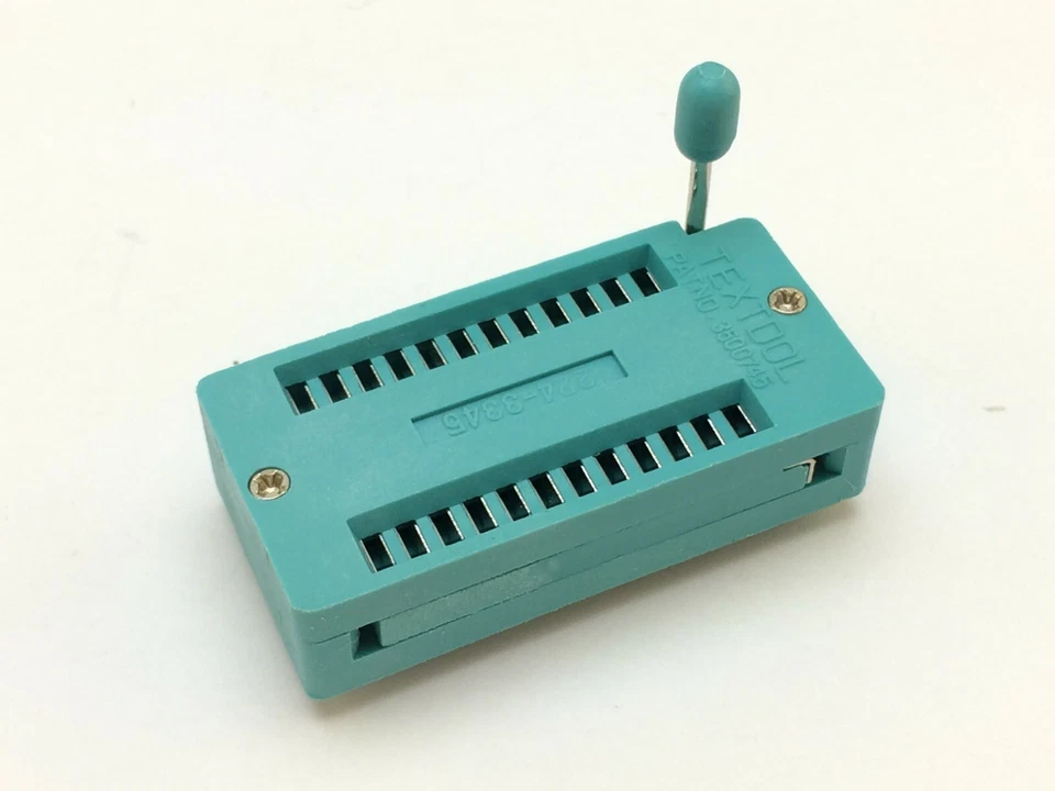 Nullkraftsockel, breit | 24,28,32,40-pin | 15,24 mm | ZIF Socket | SIP DIP - Bild 2 von 4