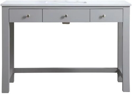 Elegant Kitchen and Bath - VF14848GR - 48 Inch ADA Compliant Bath Vanity In Grey - Picture 4 of 9
