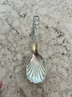 S. Kirk & Son Sterling Silver Sugar Spoon Repousse 6 Inches