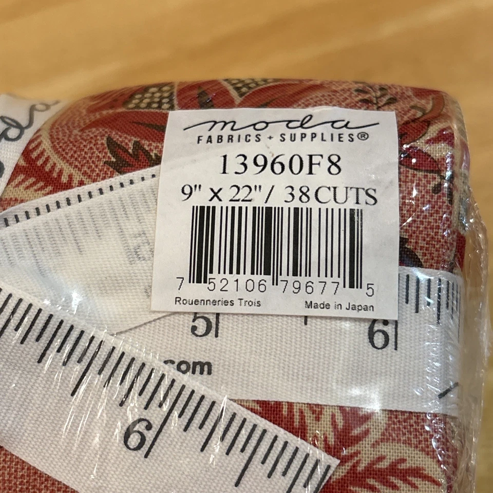 French General ROUENNERIES TROIS Fat Eighth Bundle - 38 Cuts - Image 4 of 4