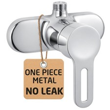 KES 4" All Metal RV Shower Faucet Single Lever with Anti-Scald Pressure-Balance
