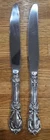 Burgundy by Reed and Barton Sterling Regular Knife Modern 8 7/8 no monogram