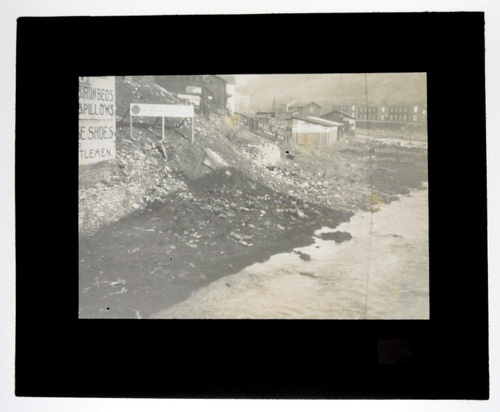 3 Antique Magic Lantern Slides ~ Aftermath of Flood ~ Johnstown Pa ? - Picture 3 of 6