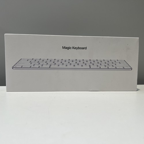 Apple Magic Keyboard Wireless (USB-C) International English White Original NEW - Picture 2 of 4