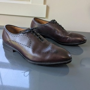 Allen Edmonds Fairfax Wingtip Oxford Men Shoes 10.5 EEE 3E Lace Up MM Allen Edmonds Black Fairfax Wholecut Wingtip Oxford Dress  main image 4