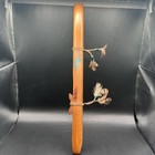 Native American Style Handmade Wooden Flute Damaged No Sound For Decor Only — photo 3